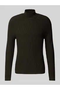 Sweter z dzianiny z fakturowanym wzorem - Antony Morato - Swetry męskie - miniaturka - grafika 1