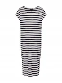 Sukienki - Selected Femme Sukienka w Paski Prosta Casual z Lnem M Jsk - miniaturka - grafika 1