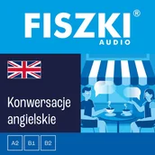 Audiobooki do nauki języków - FISZKI audio. Angielski. Konwersacje - miniaturka - grafika 1