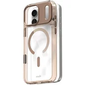 Etui i futerały do telefonów - Etui MOSHI iGlaze MagSafe do Apple iPhone 17 Pro Max Przezroczysto brązowy - miniaturka - grafika 1