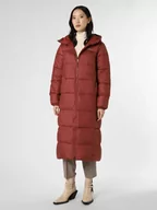 Płaszcze damskie - Columbia - Damski płaszcz pikowany, czerwony - miniaturka - grafika 1