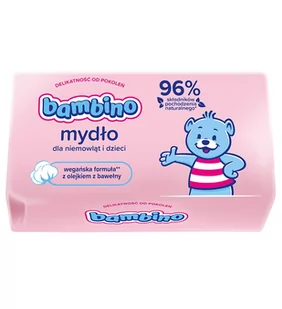 Bambino Mydło kostka 100g - Kosmetyki kąpielowe dla dzieci - miniaturka - grafika 1