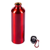 Shakery i bidony sportowe - Bidon aluminiowy Easy Tripper 800 ml, czerwony - miniaturka - grafika 1
