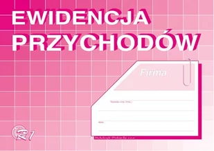 Michalczyk&Prokop EWIDENCJA PRZYCHODÓW ALBUM A5 R1 - Druki akcydensowe - miniaturka - grafika 1