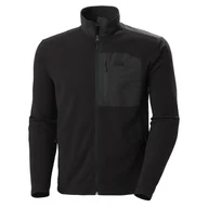 Bluzy męskie - Męski Polar HELLY HANSEN DAYBREAKER BLOCK JACKET 49454_990 – Czarny - miniaturka - grafika 1