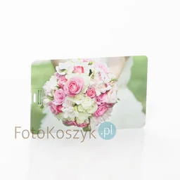 Pendrive Karta Kredytowa Ślubna Kolor (do wyboru pojemność 2-32 GB) - Pendrive - miniaturka - grafika 1