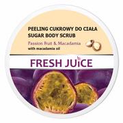 Peelingi do ciała - Fresh Juice peeling cukrowy do ciała passion fruit - miniaturka - grafika 1
