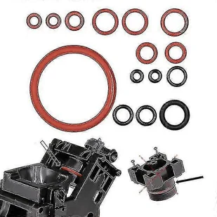 15 sztuk silikonowa uszczelka O-ring do Saeco Gaggia Automatyczny ekspres do kawy Uszczelnienie O-ring Ekspres do kawy Uszczelka złącza dyszy - Akcesoria i części do ekspresów do kawy - miniaturka - grafika 1