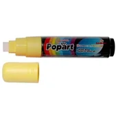 Gadżety na imprezę - LEVIATAN Marker kredowy "POPART", żółty, 15 g 157025 - miniaturka - grafika 1