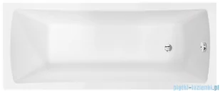 Besco Optima 140x70cm wanna prostokątna + obudowa + syfon #WAO-140-PK/#OAO-140-PK/19975 - Wanny - miniaturka - grafika 1