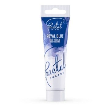 Barwnik spożywczy w żelu 30g Fractal Colors Royal Blue Granatowy