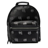 Plecaki - Plecak KARL LAGERFELD 246W3035 Czarny - miniaturka - grafika 1