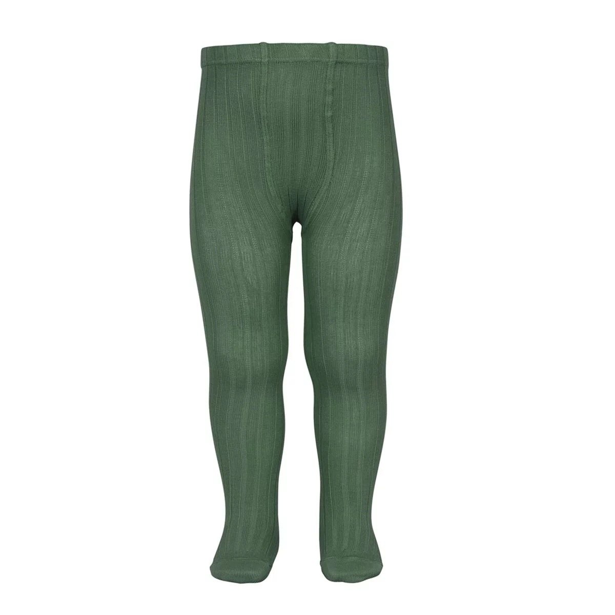 Rajstopy Wide Ribbed amazonia Zielony 32/35 Condor
