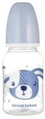 Butelki dla niemowląt - Canpol Butelka wąska 120ml 11/851blu - miniaturka - grafika 1