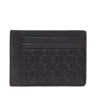 Etui na dokumenty i karty - Etui na karty kredytowe Calvin Klein - Subtle Mono Id Cardholder K50K509618 01l - grafika 1