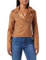 Kurtki damskie - VERO MODA Kurtka damska, koniak, M - miniaturka - grafika 1