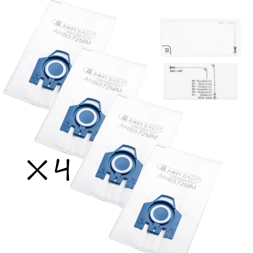 Worki do odkurzacza MIELE typ GN HyClean 3D Complete C2 C3 Classic C1 4szt.