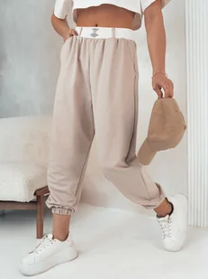 Spodnie damskie MINAM beżowe Dstreet UY2013-L - Spodnie damskie - miniaturka - grafika 1