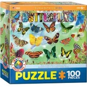 Puzzle - Puzzle 100 el. Smartkids Butterflies Eurographics - miniaturka - grafika 1