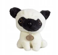 Maskotki i pluszaki - Maskotka piesek pies Mops siedzący przytulanka pluszak dla dzieci 22 cm - miniaturka - grafika 1