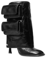 Botki damskie - Michael Kors Dakota damskie botki 39 EU, czarne, 39 EU - miniaturka - grafika 1