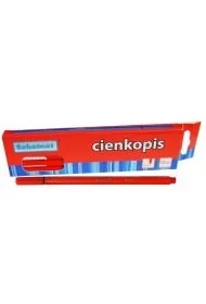 Cienkopis 0,4mm czerwony (10szt) - Flamastry - miniaturka - grafika 1