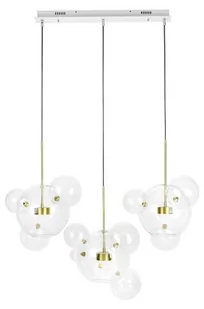 KingHome Lampa wisząca CAPRI LINE 3 - LED, szkło, metal - Lampy sufitowe - miniaturka - grafika 1