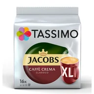 Kawa w kapsułkach i saszetkach - Kapsułki do espresso Tassimo Jacobs Café Crema XL (16 ks - miniaturka - grafika 1