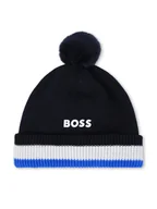 Czapki dla dzieci - Boss Czapka J01148 Granatowy - miniaturka - grafika 1