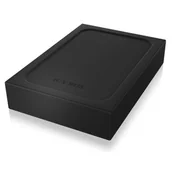 Obudowy i kieszenie na dyski twarde - Icy Box ICY BOX IB-241wp zewnętrzny obudowa do 2,5 cala SATA HDD & SSD, USB 3.0 (UASP), ochrona przed utratą danych/infekcji wirusowej do pisania, aluminium, szary, czarny IB-256WP - miniaturka - grafika 1