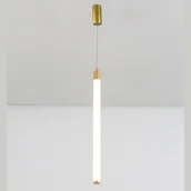 Lampy sufitowe - Lampa wisząca Ray P022PL-L10MG3K Maytoni LED 10W 3000K sopel złoty - miniaturka - grafika 1