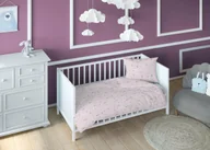 Pościel dla dzieci - Poszewka 40x40 króliki różowa dziecięca zapinana na suwak KARO Kraina Snów - miniaturka - grafika 1