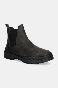 Camper buty skórzane Brutus Trek męskie kolor zielony K300435-013 - Botki męskie - miniaturka - grafika 1
