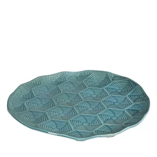Patera EUROFIRANY MYA, zielona, 42x42x3 cm - Tace i patery - miniaturka - grafika 1