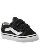 Buty dla dziewczynek - Buty dziecięce Vans TD Old Skool V Black VN000D3YBLK1M 26,5 - miniaturka - grafika 1