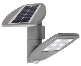 Lutec ZETA zewnętrzny kinkiet LED Siwy 1-punktowy Nowoczesny Obszar zewnętrzny ZETA Czas dostawy od 6-10 dni roboczych 6901101000-DO2 - Lampy ogrodowe - miniaturka - grafika 1