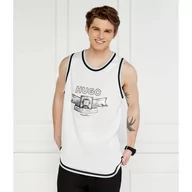 Koszulki męskie - HUGO Tank top | Regular Fit - miniaturka - grafika 1