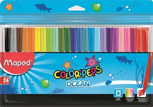 Flamastry Colorpeps ocean 24 sztuki - Artykuły biurowe - miniaturka - grafika 1