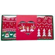 Skarpetki damskie - Skarpetki prezent w pudełku świąteczne wzory 3 szt. 35-42 - miniaturka - grafika 1