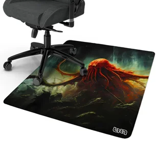 Mata pod Krzesło Cthulhu 100x100 - Podkładki pod mysz - miniaturka - grafika 1