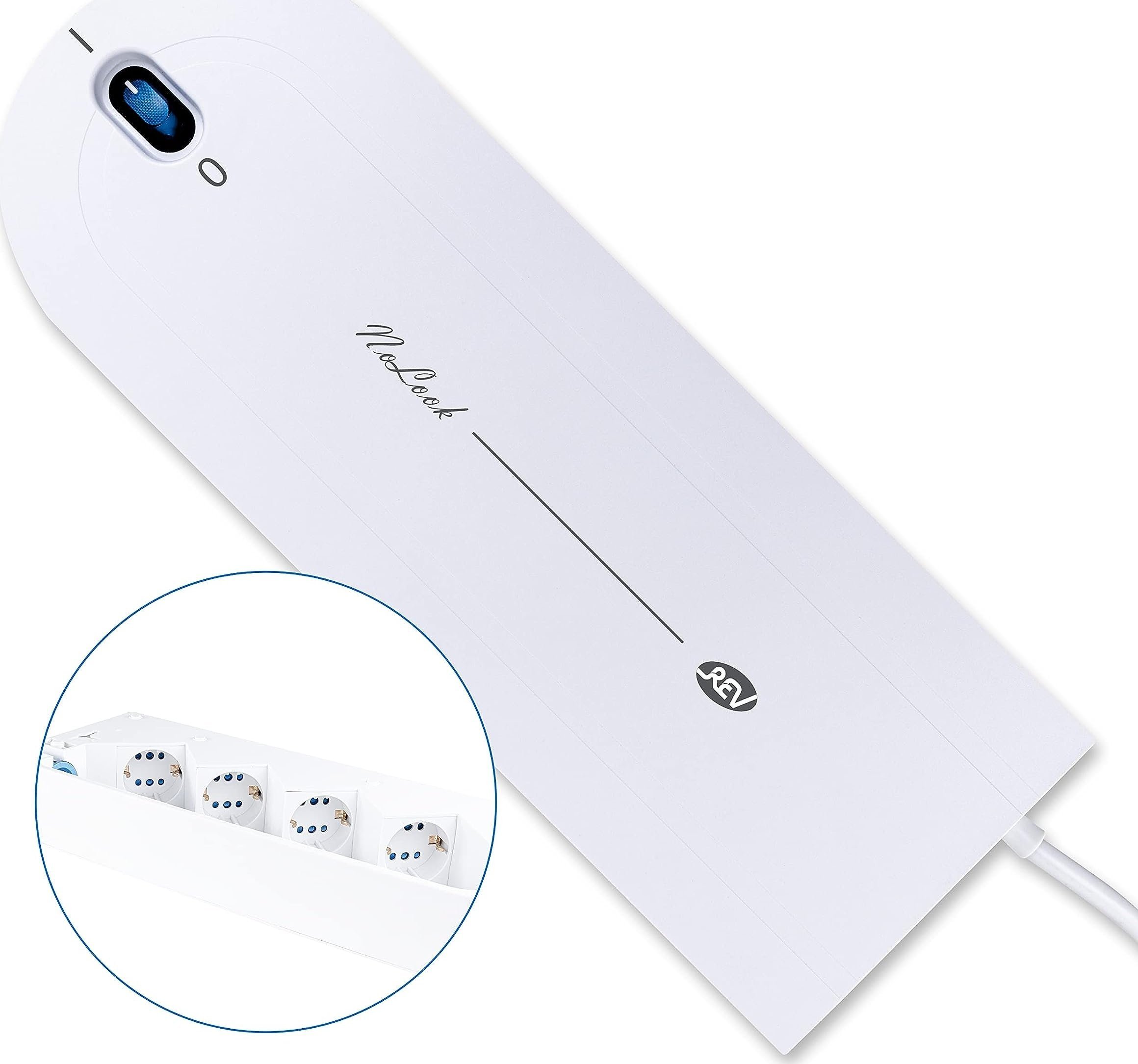 Listwa zasilająca REV REV NoLook Socket Strip 4-fold with switch 0015450112