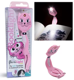 Lampka przypinana do książki Flexilight Pals Cat - Akcesoria dla osób starszych i niepełnosprawnych - miniaturka - grafika 1