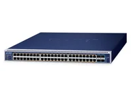 Switche - PLANET L3 48-Port 10/100/1000T 95W 802.3bt PoE + 4-Port 10G SFP+ Managed Switch Zarządzany Gigabit Ethernet (10/100/1000) Obsługa PoE 1U Niebieski GS-6322-48UP4X - miniaturka - grafika 1