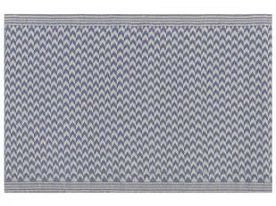 Beliani Dywan zewnętrzny 60 x 90 cm granatowy MANGO - Akcesoria do basenów - miniaturka - grafika 1