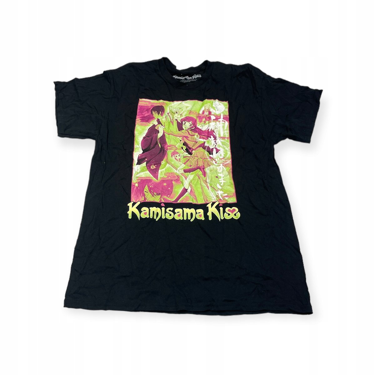 Koszulka T-shirt męski okrągły dekolt SPENCER'S KAMISAMA KISZ L