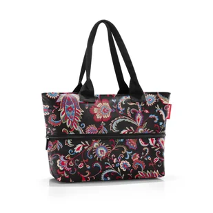 Torba SHOPPER e1, paisley black, Reisenthel - Torby i wózki na zakupy - miniaturka - grafika 1