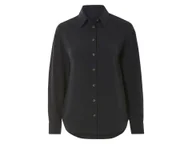 Koszule damskie - esmara® Koszula damska z bawełny muślinowej (Czarny, 38) - miniaturka - grafika 1