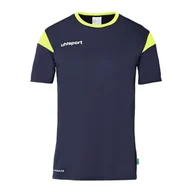 Piłka nożna - uhlsport Squad 27 koszulka piłkarska z krótkim rękawem, koszulka sportowa dla dzieci i dorosłych, uniseks, oddychająca koszulka piłkarska - miniaturka - grafika 1