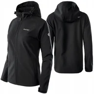 Kurtki damskie - Kurtka Damska Softshell z kapturem Neti Hi-tec Wodoodporna Oddychająca XXL - miniaturka - grafika 1