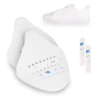 Akcesoria obuwnicze - Uniwersalne wkładki do butów usztywniające przeciw zagnieceniom białe L - miniaturka - grafika 1